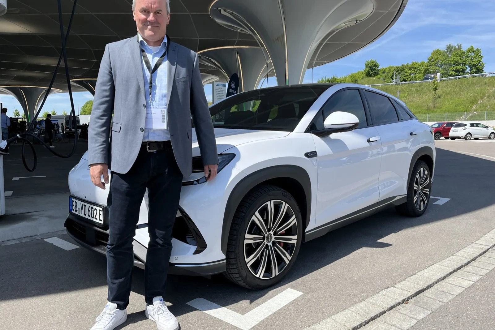Thomas Hillus, BYD Germany GmbH: „Großes Interesse an unseren E-Autos.“